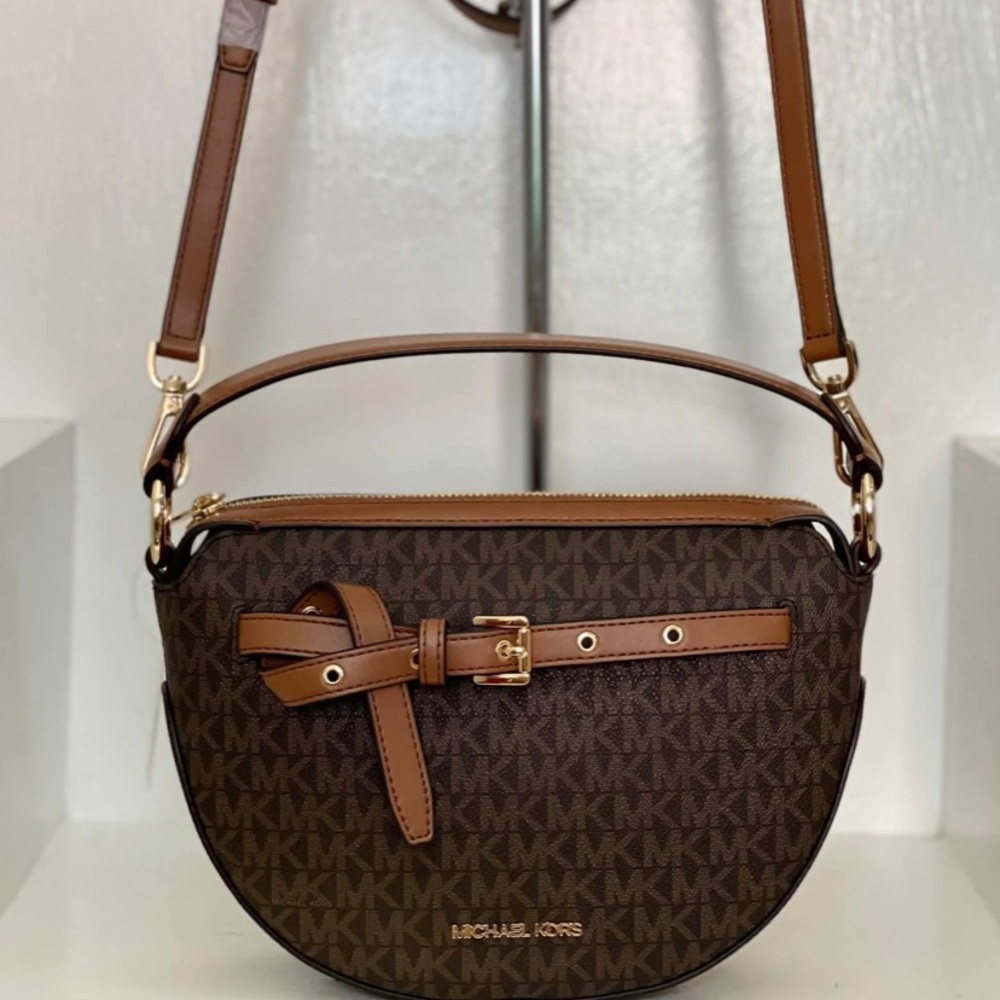 Michael Kors half moon Emilia Crossbody